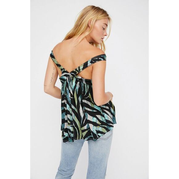 New Free People We The Free Babydoll Milly Tank Top $68 X-Small - Picture 2 of 4
